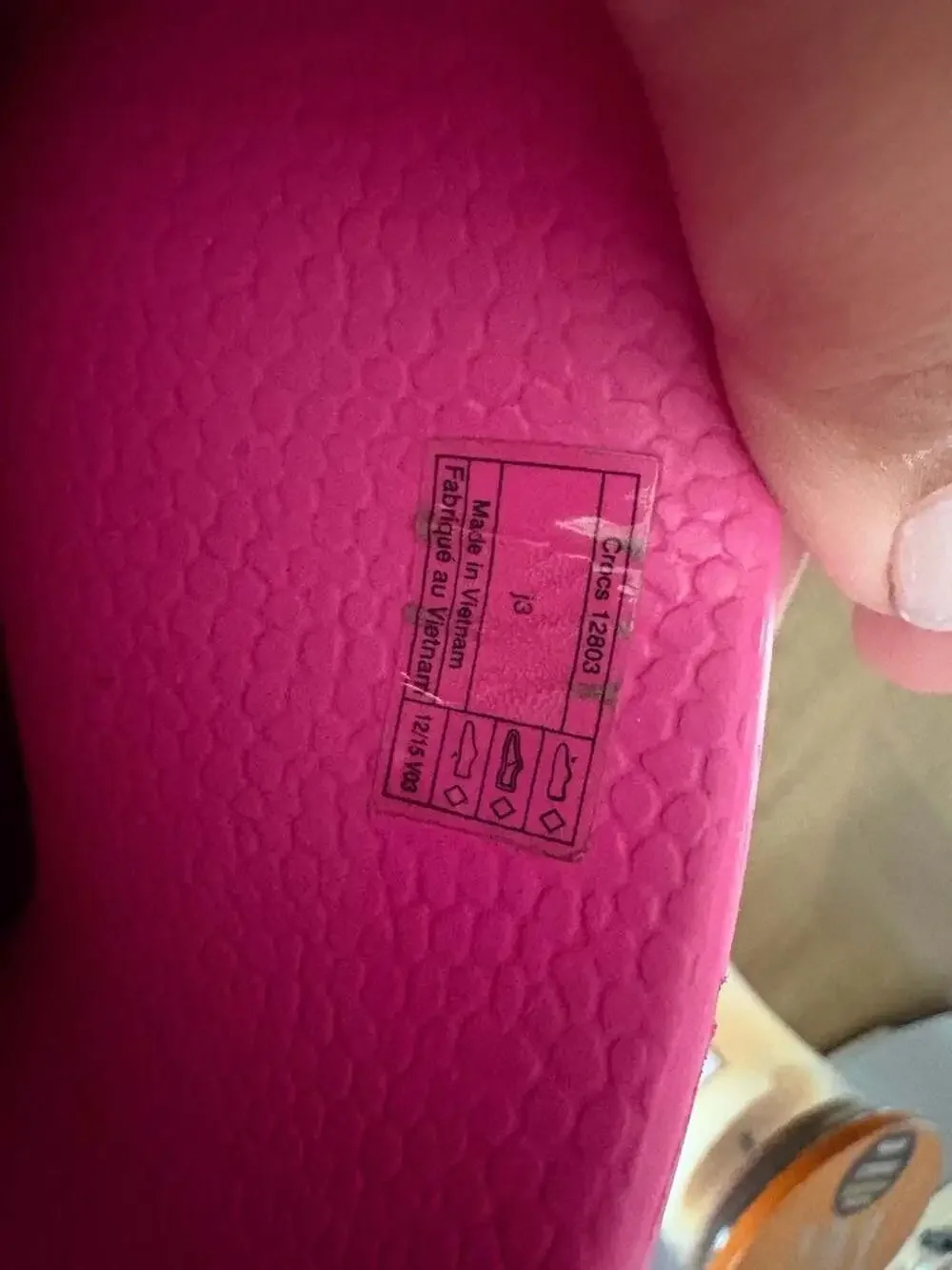 Crocs Handle It Rain Boots Youth Size J3 Pink 12803